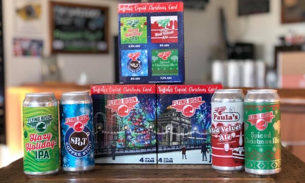 New Flying Bison Beers Bring Local Holiday “Cheers”