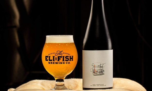 The Best Thing I Drank This Week: Eli Fish Brewing Gin Barrel Aged Mixed Fermentation Pillow Talk