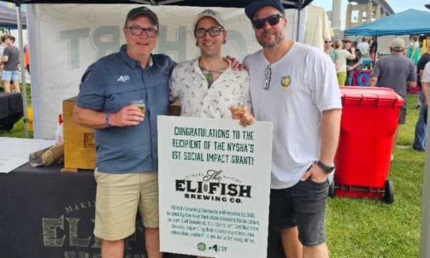 Eli Fish Brewing Awarded First-Ever NYSBA Social Impact Grant