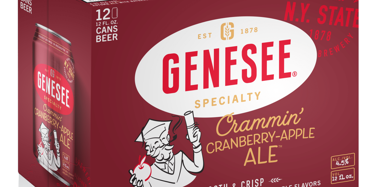 Genesee Brewery Raises a Glass to Teachers with New Crammin’ Cranberry-Apple Ale