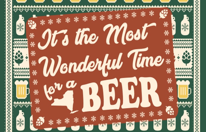 New York State Brewers Association’s 24 NYS Beers of Holiday Cheer